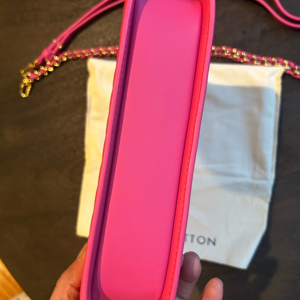 Lexington Monogram pattern leather shoulder bag - Picture 3 of 13